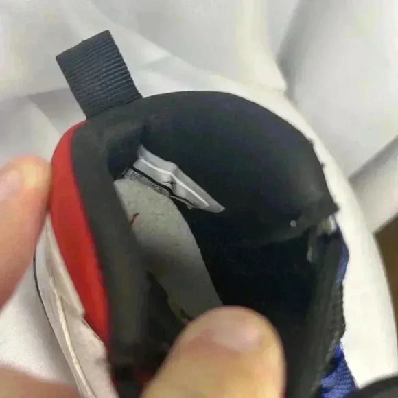 Nike Air Jordan 10 X MID Retro GS Olympians Size 6C Red White Blue Sneakers Shoe - Picture 14 of 14